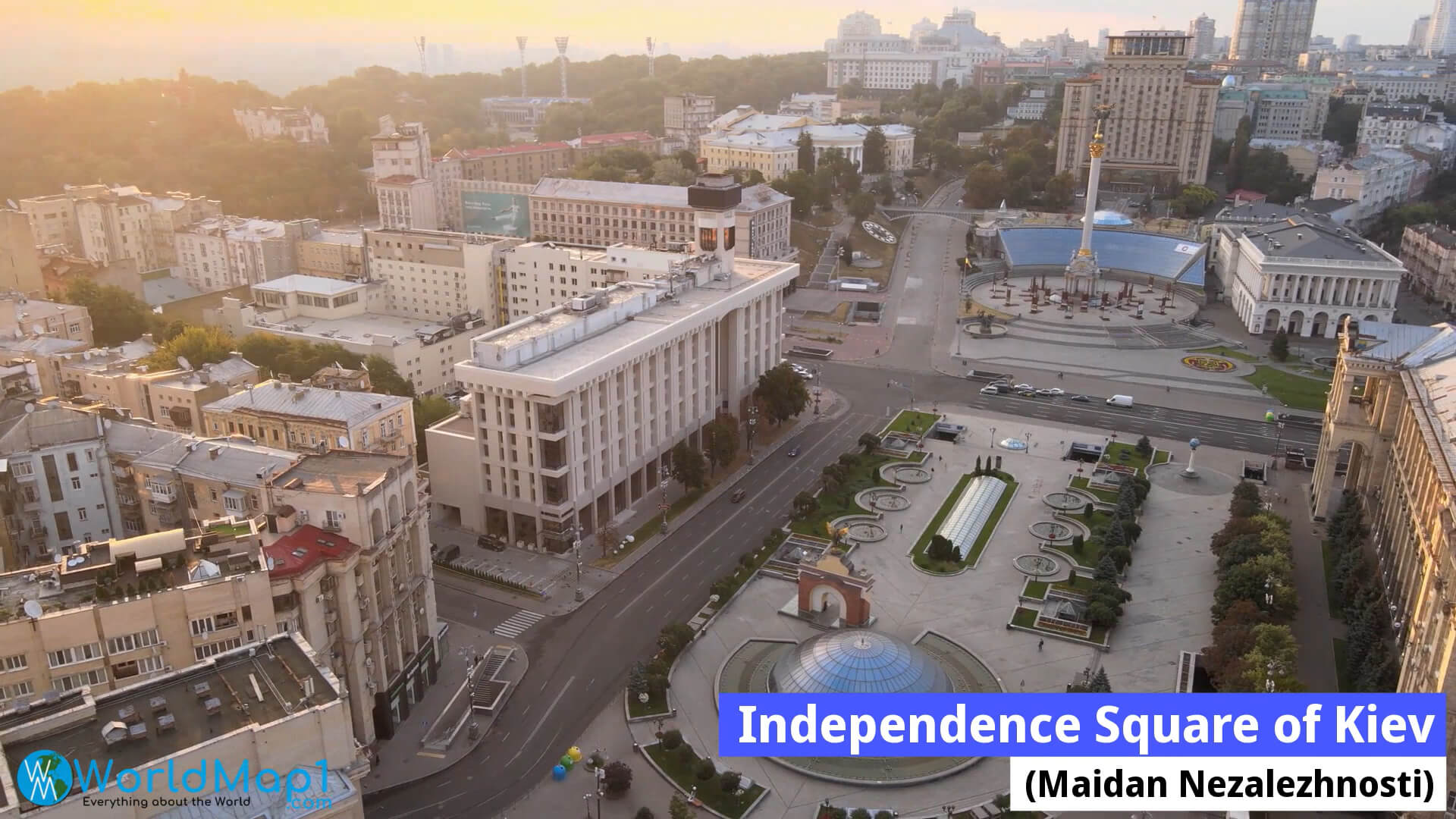 Unabhängigkeitsplatz von Kiew